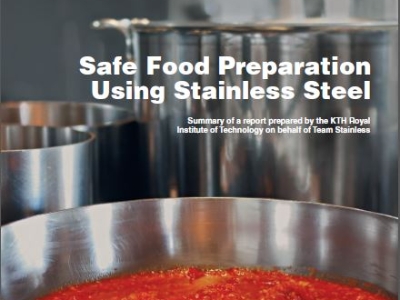 Safe food preparation using stainless steel - ISSF
