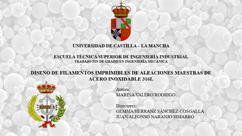 Marina Valero Rodrigo, estudiante de la ETSI Industrial de Ciudad Real, ganadora del VII Premio Acerinox.