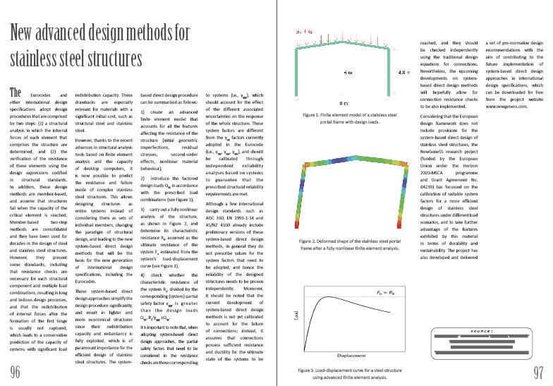 Design methods stainless steel structures