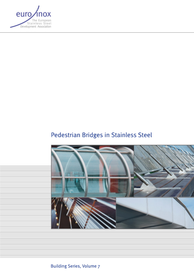 Pedestrian Bridges in Stainless Steel