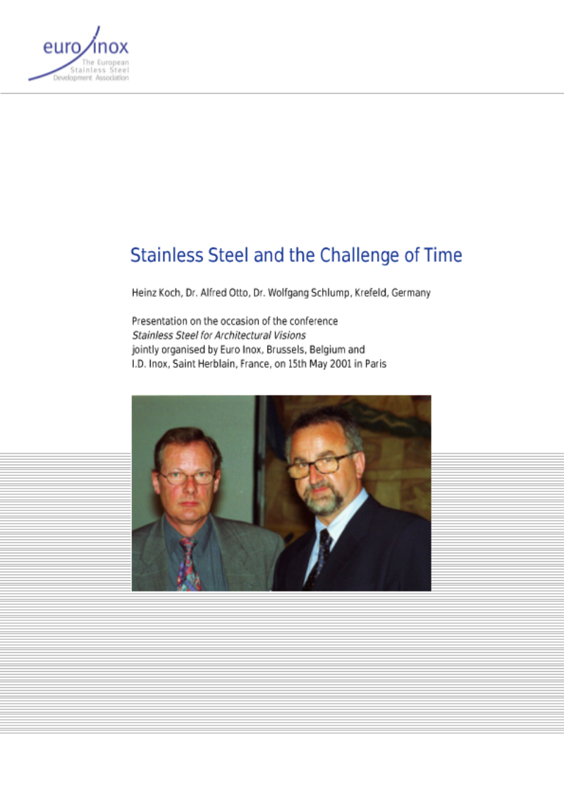 Stainless Steel and the Challenge of Time