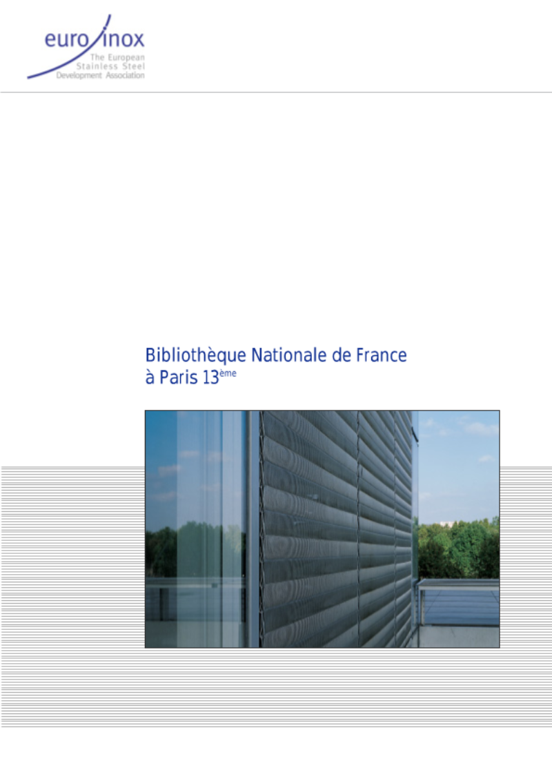 Bibliothèque Nationale de France à Paris 13ième