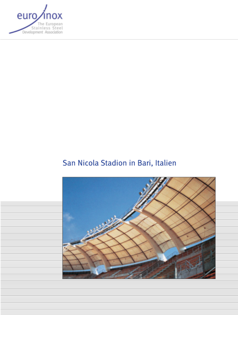 San Nicola Stadion in Bari, Italien