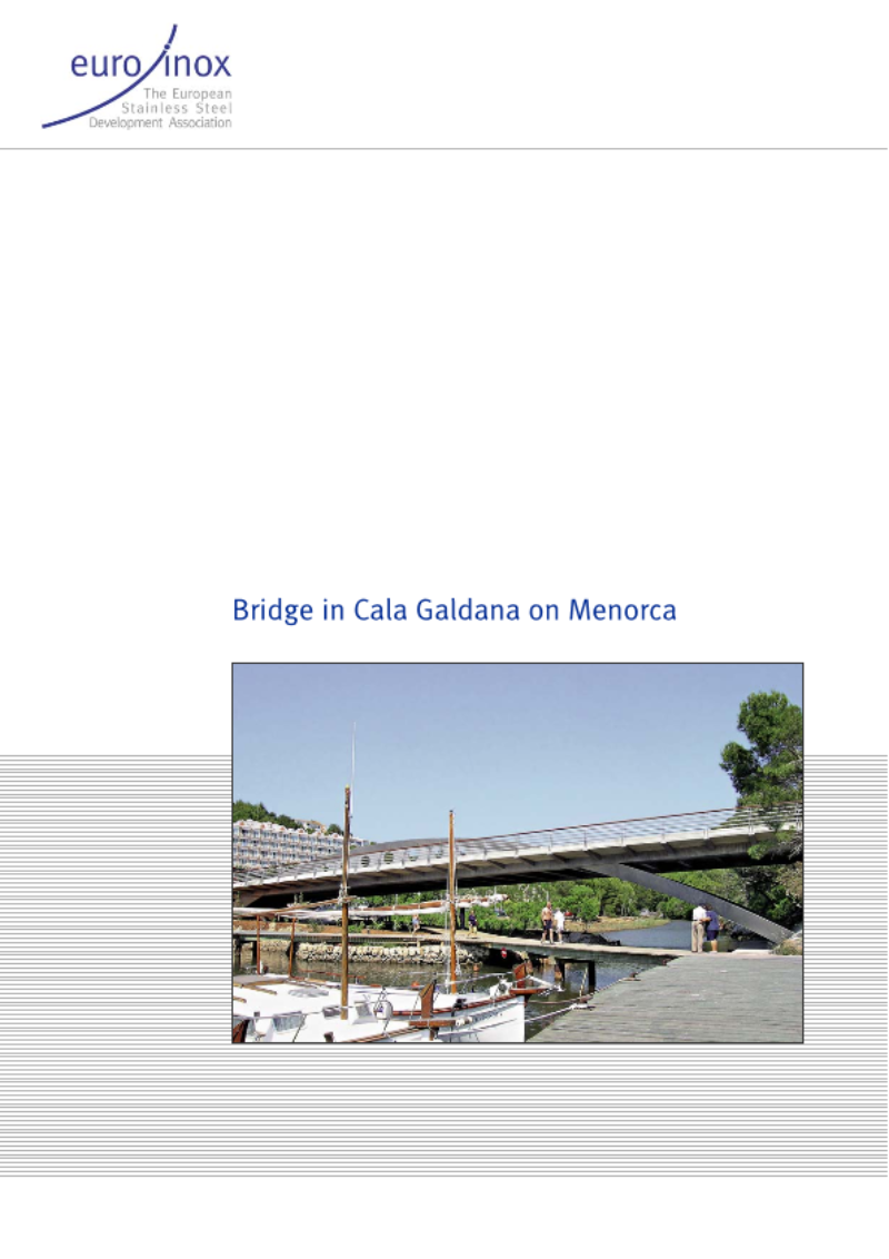 Bridge in Cala Galdana on Menorca