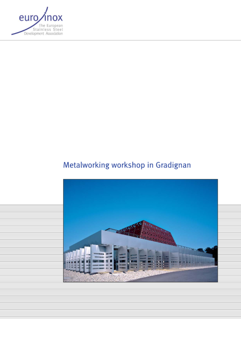 Metalworking workshop in Gradignan