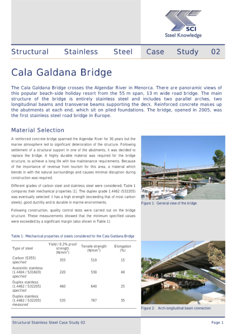 Cala Galdana Bridge